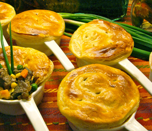 Elk Pot Pies ((or venison))