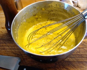Lemon Olive oil vinaigrette for carpaccio