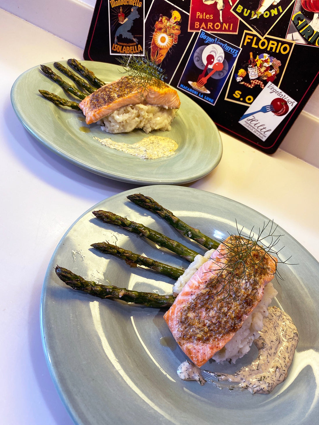 Broiled Salmon Fillets
