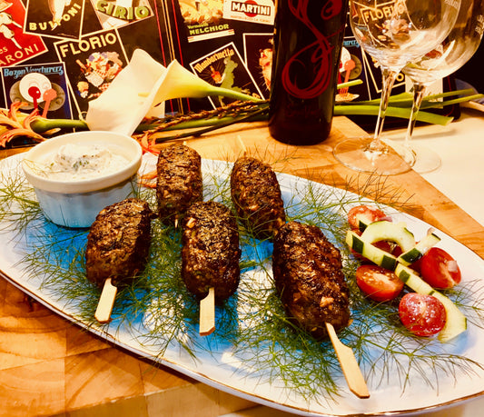 Mediterranean Spiced Ground Venison Kofta