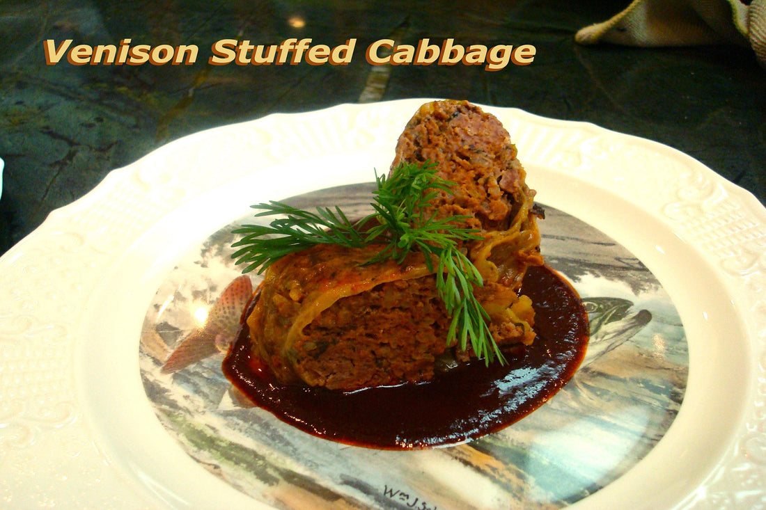 Grandmas Venison Stuffed Cabbage